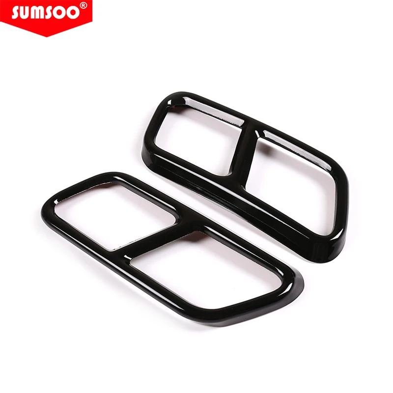 Für Mercedes Benz S R Klasse GL GLA Edelstahl Autozubehör 1 Paar Auspuffabdeckung Modifizierter Endrohrschalldämpfer Autoteile