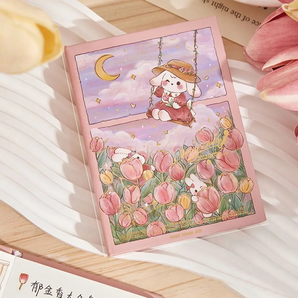 Memo Diary Planner A7 Mini Notebook Cartoon Rabbit Series Scrapbooking Pocket Notepad Agenda Organizer Writing Student