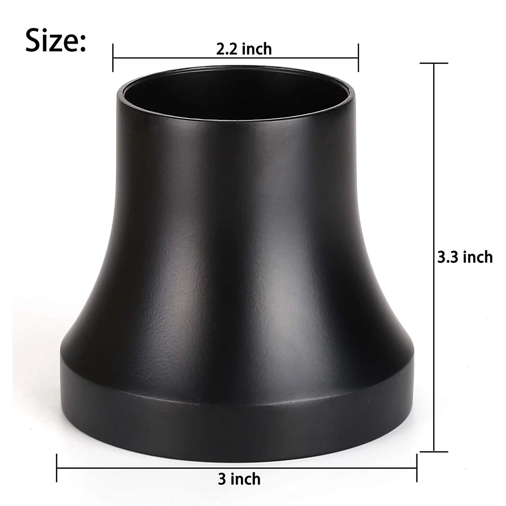 

EZGO Steering Wheel Adapter Golf Cart Steering Wheel Adapter For EZGO TXT / RXV Golf Carts Mounting Adapter Black-AS55