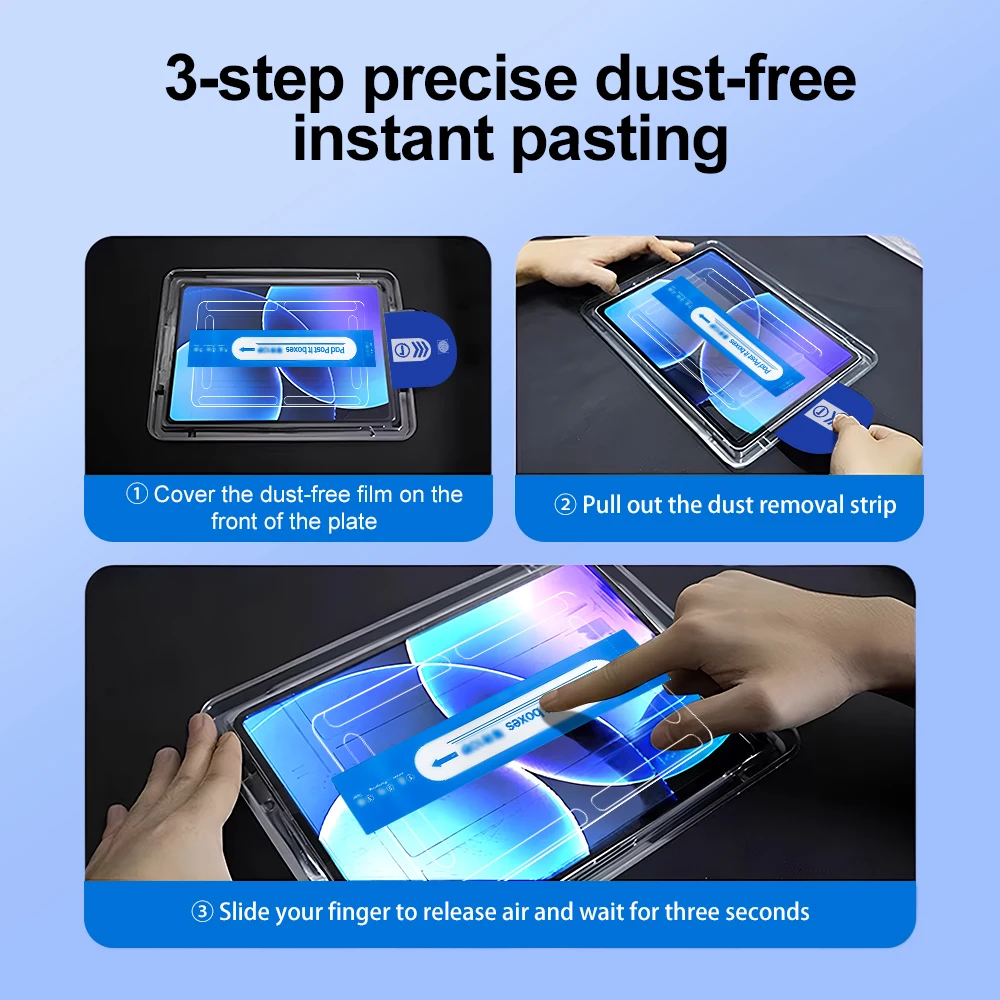 For Redmi Pad 2 Pad SE 8.7 11inch Pro Screen Protector For Xiaomi Pad 7 8 6 6s 7s Pro Easy to Install Dust Free Tempered Glass