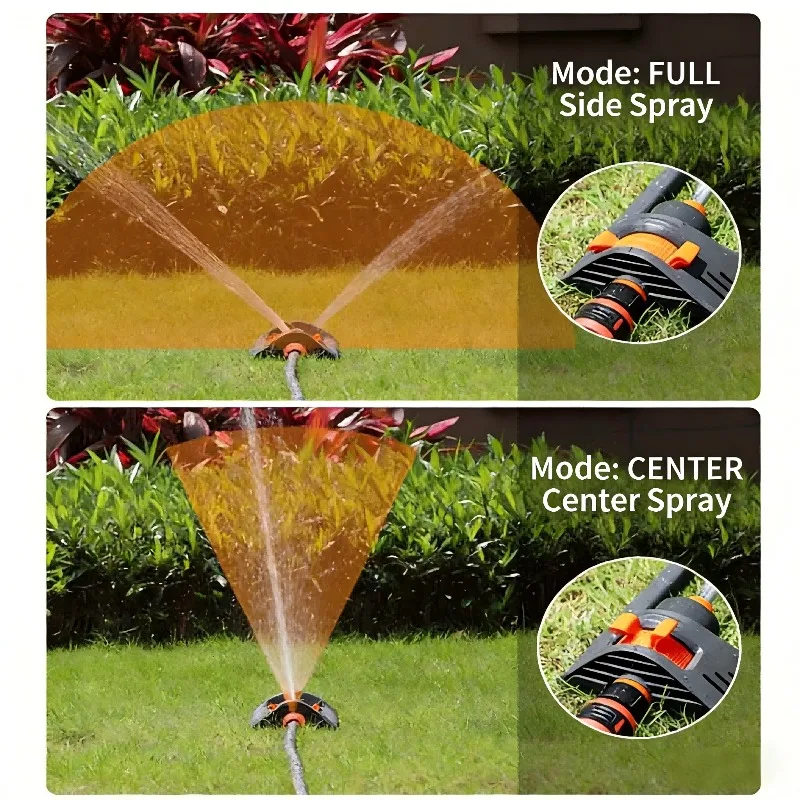 

Автоматический распылитель-дождеватель с 19 отверстиями для полива газонов и ухода за мостами, вращающаяся насадка, садовые спринклеры