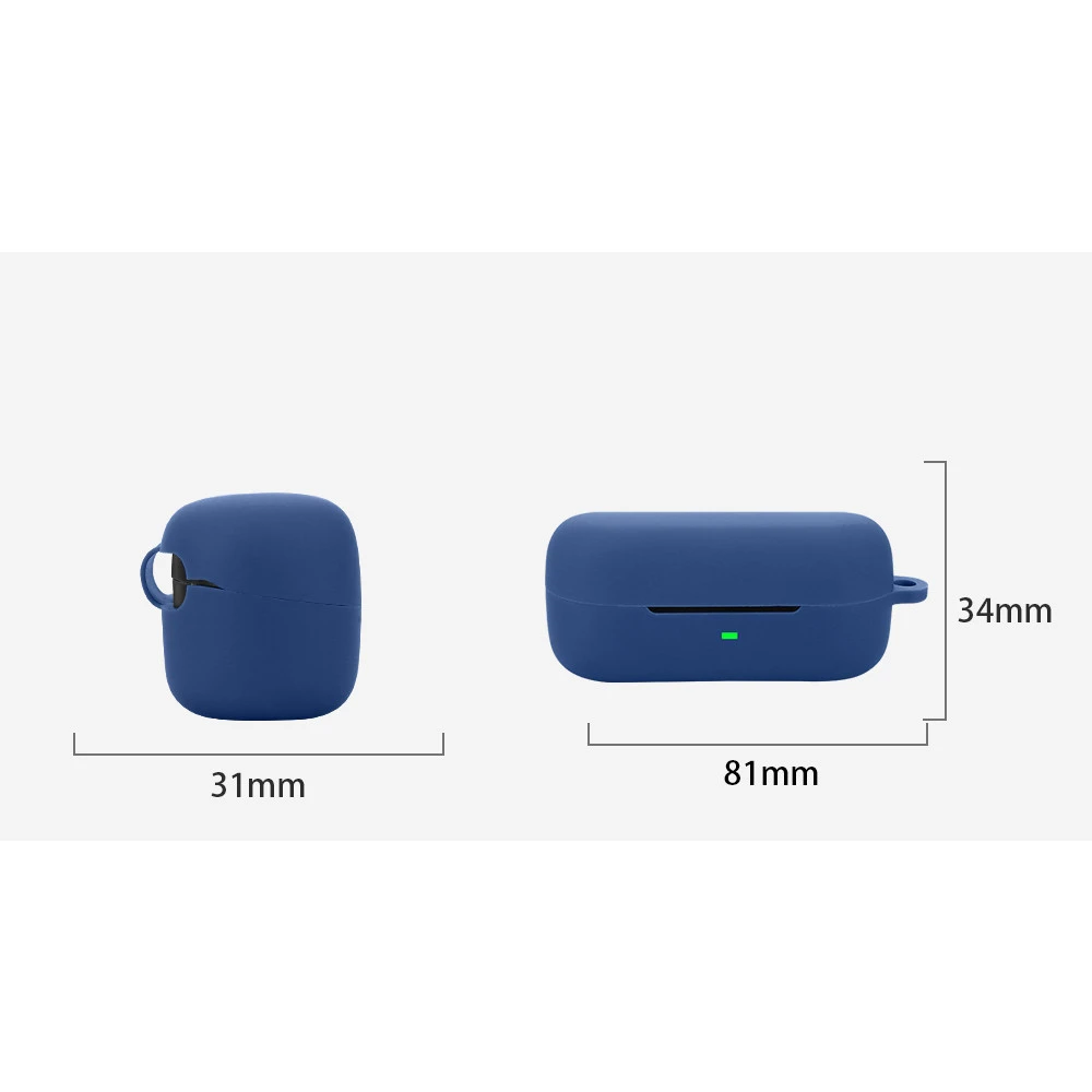 เคสป้องกันหูฟังสําหรับ SONY WF C510 เคสชาร์จเคสหูฟังบลูทูธเคสซิลิโคนนุ่ม