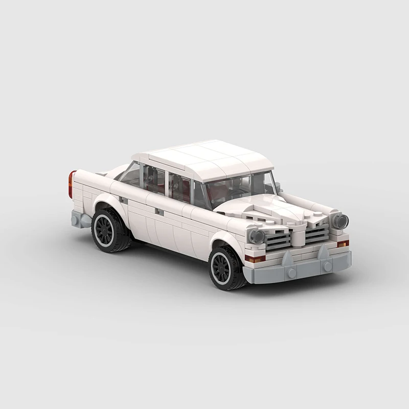 MOC Classic Assembly Car Model Set - Adult DIY Racing Car Collection, Creative Birthday and Christmas Gifts