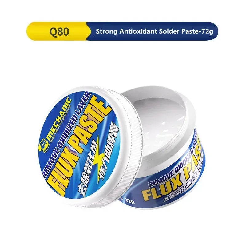 MECHANIC Q80 72g Oxidized Layer Removal Flux Paste Powerful Antioxidant Stainless Steel Battery Sheet Welding Oil