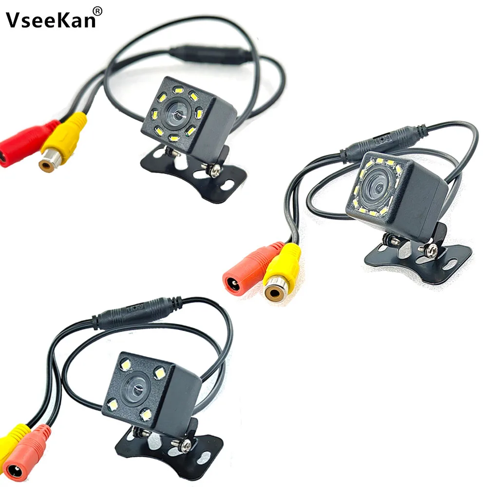 

Car camera 4 812 LED Night vision Waterproof Car Parking Assistance View Camera Or Parking Monitor CCD Wire Car Rear View Camera