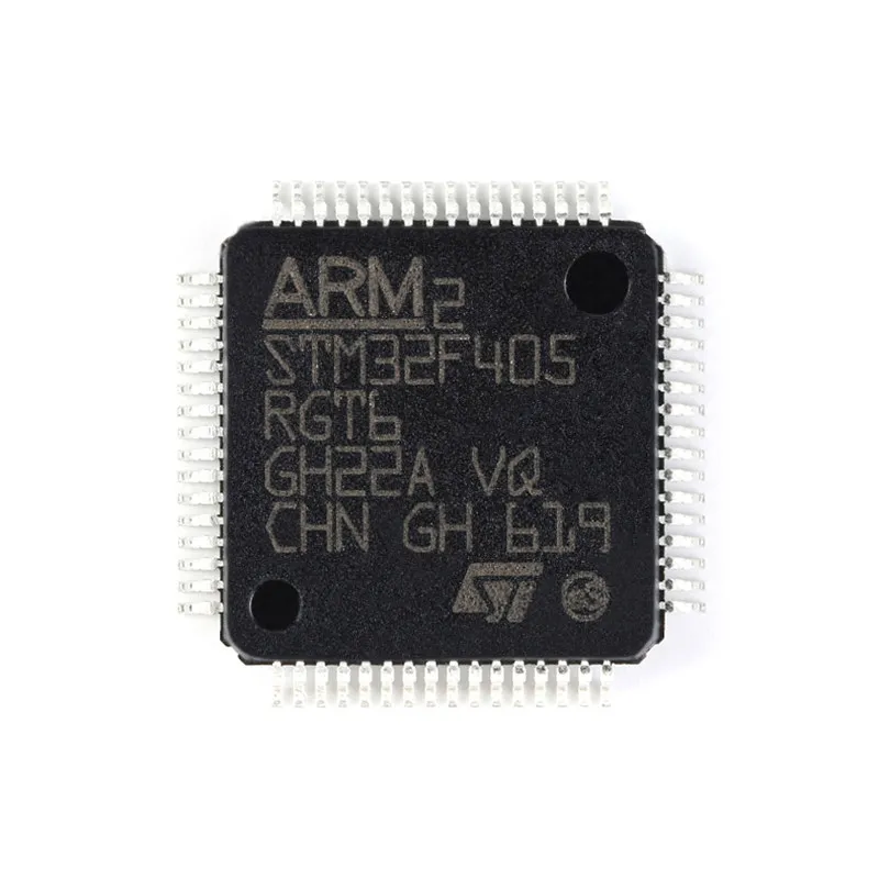 Original STM32F405RGT6 LQFP-64 ARM Cortex-M4 32-bit Microcontroller (MCU)