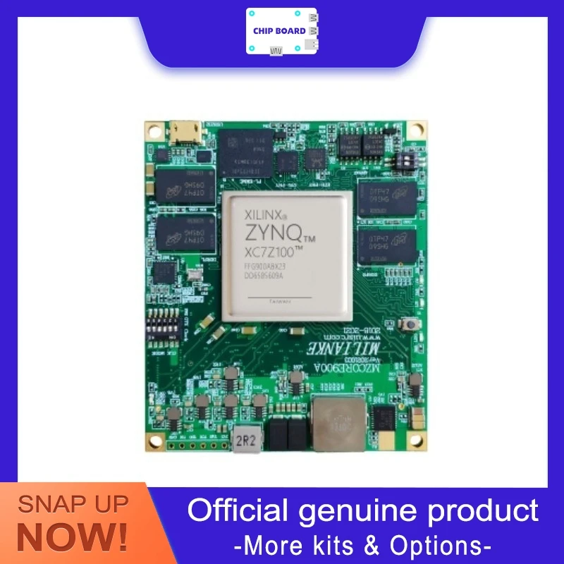 

Milinker MLK-MZ7100 FPGA Core Platform, Xilinx Zynq Dual-Core A9 & Kintex-7 hybrid high-speed system.