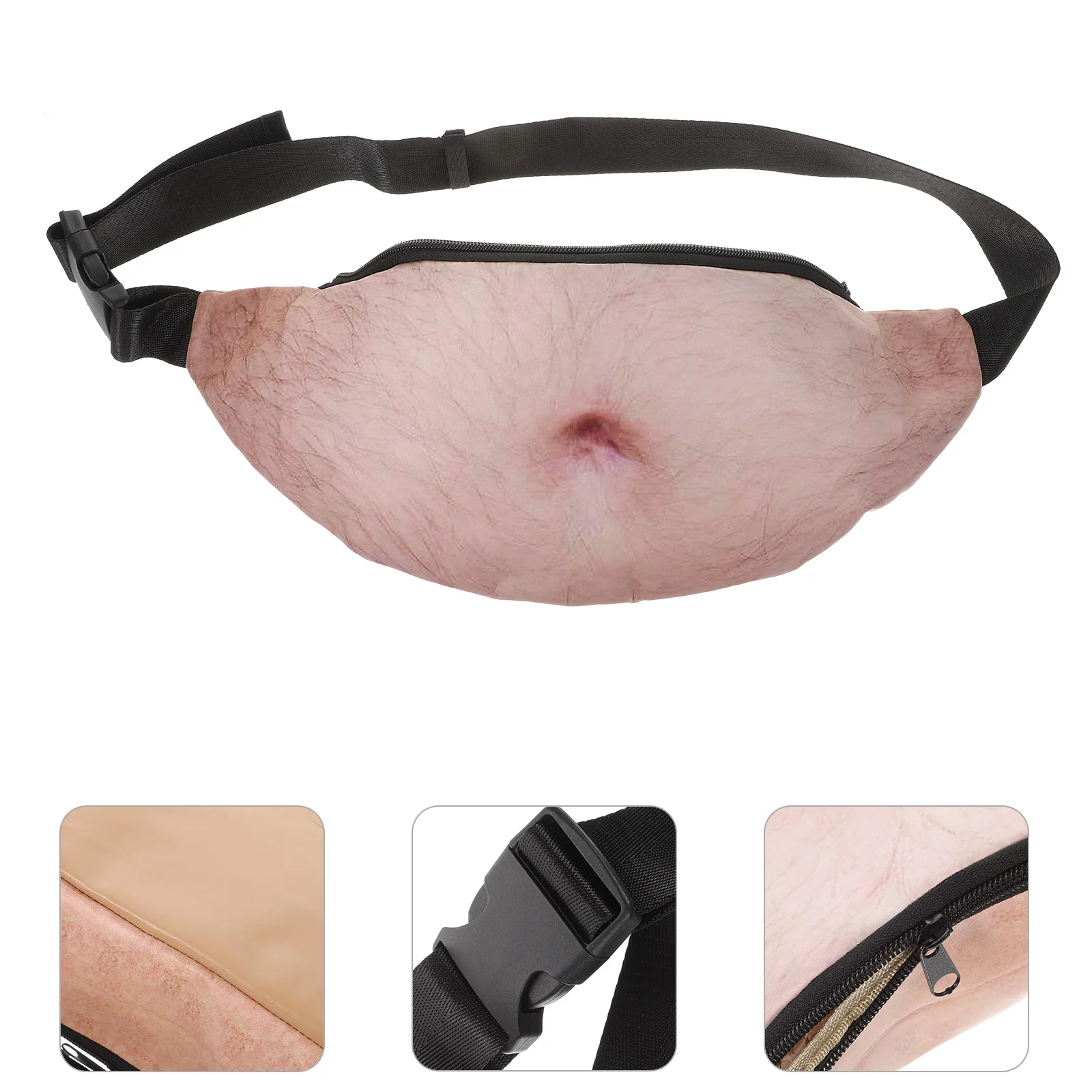 

Beer Belly Storage Bag Waist Punch Multifunction Men Travel Creative Phone Container
