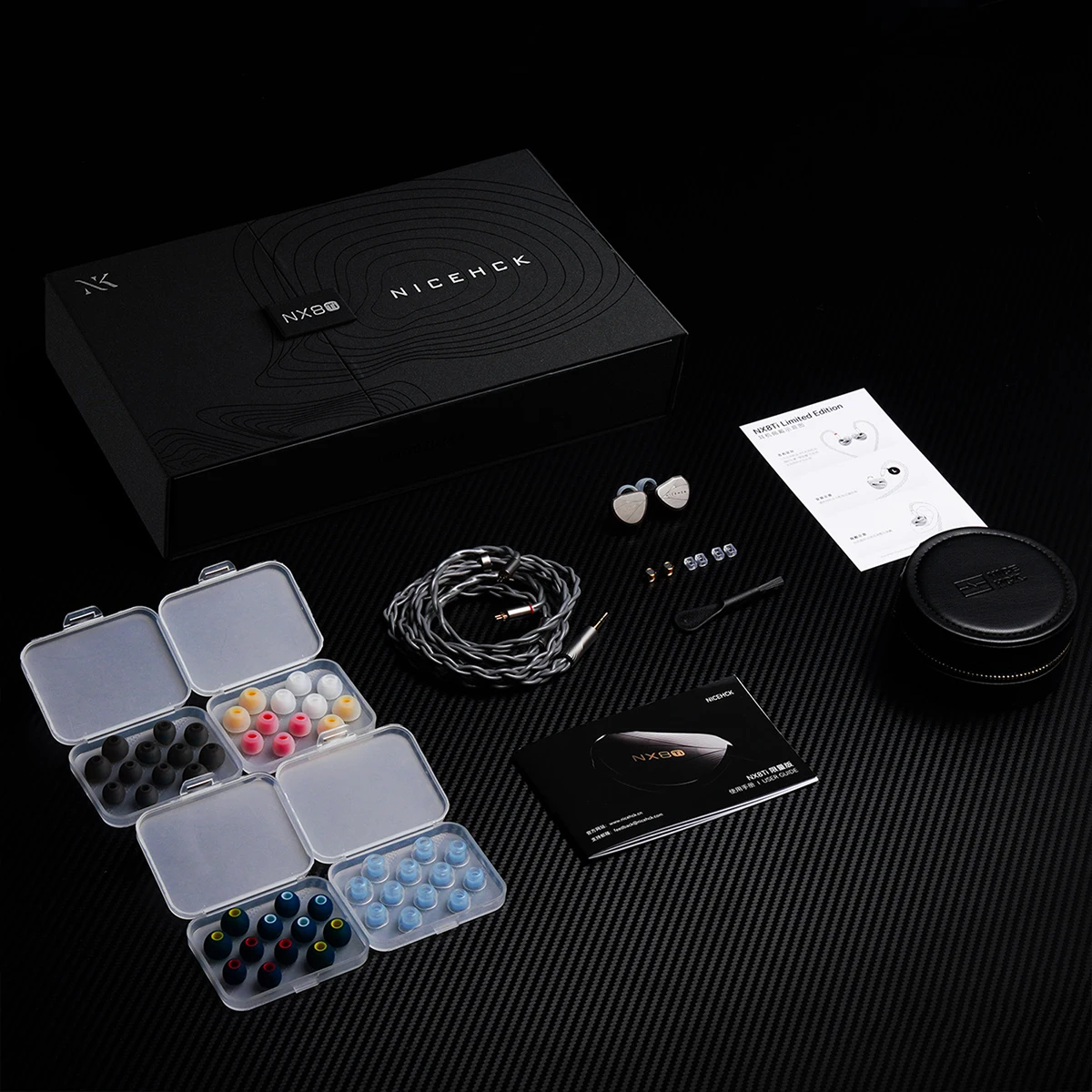 NICEHCK NX8Ti Limited Edition In-ear Earphone 1DD + 6BA + 1PZT NX