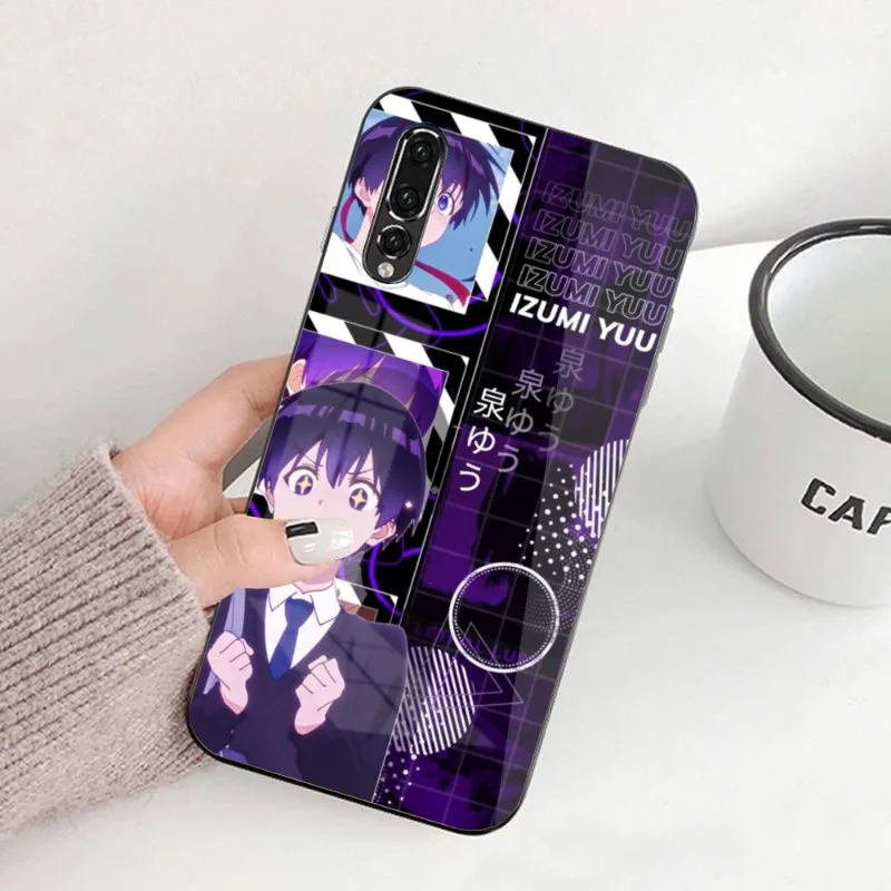 Shikimori Izumi Mobile Cell Phone Case for Huawei P50 P40 P30 P20 Pro Mate 40 30 20 Pro Nova 9 8 7 PC Glass Phone Cover Funda