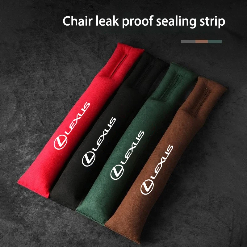 Car Seat Gap Filler Strip Soft Waterproof Leakproof Filler Pad For Lexus F SPORT ES RX NX LS UX LM LX GX LC RZ IS CT GS RC HS SC