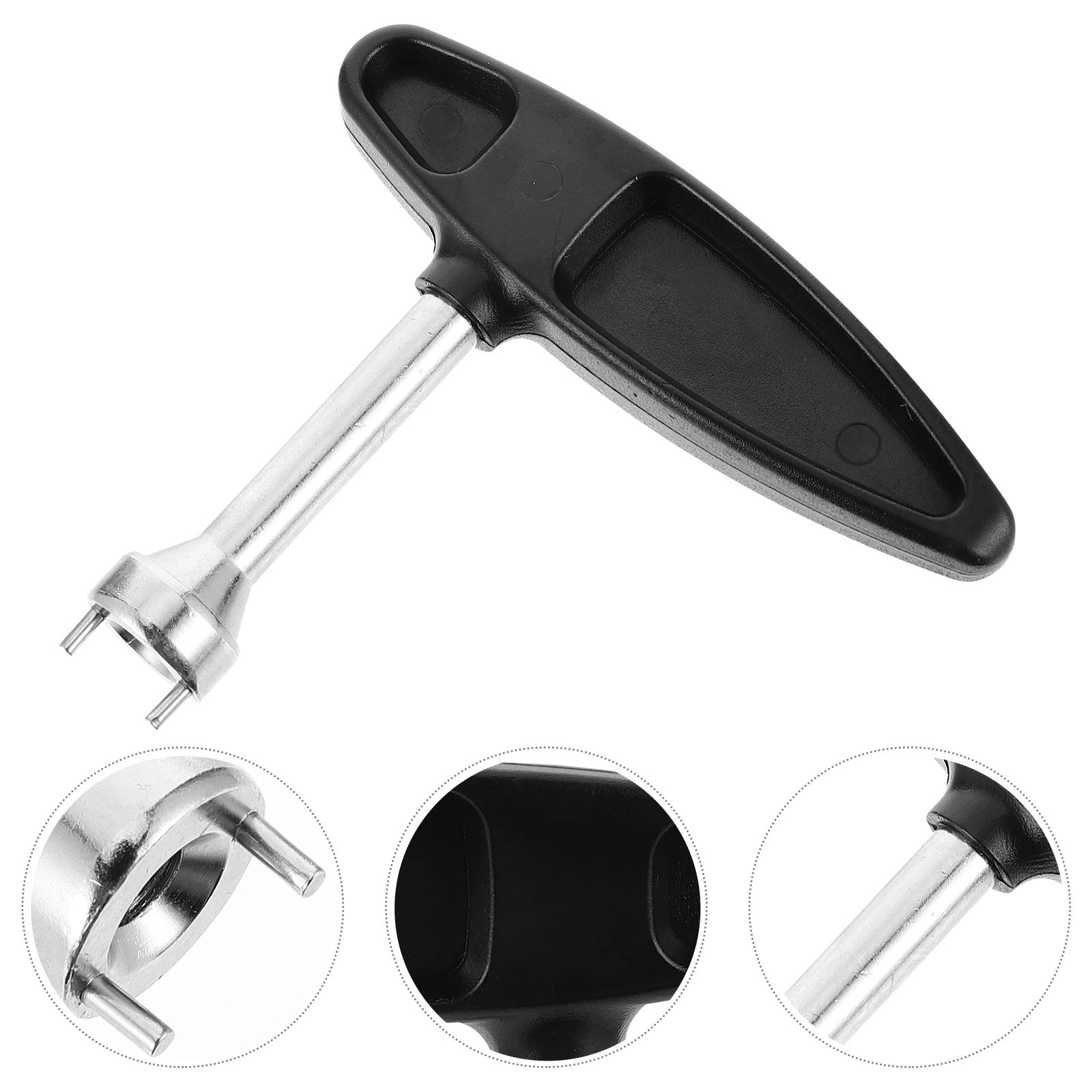 

Golf Spike Wrench Plastic H Stainless Steel Nail Lifter Cleat Tool for Shoes Spikes Golf Training Accessories