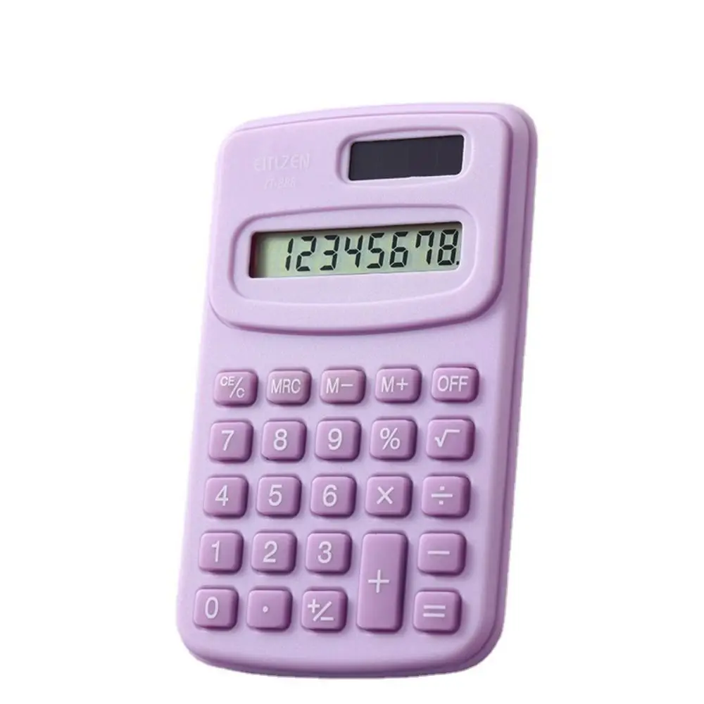 Stationery Arithmetic Office Supplies Accounting Tool Mini Electronic Calculator Small Calculator Accountant Calculator