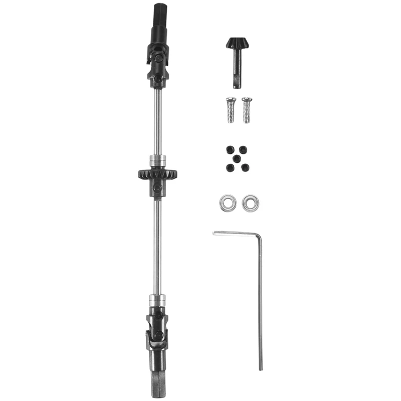 Metal Front Axle Steel Gear Bridge Kit for MN D90 MN-90 MN96 MN98 MN99S MN45 1/12 RC Car Upgrade Parts Accessories [A17I Toy]