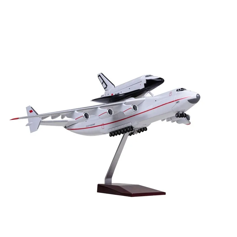 1/200 scale 2 in 1 42cm Antonov An 225 Model Maria Ukraine Transport Plane Aircraft Collection Gift The Space Shuttle Buran AN22