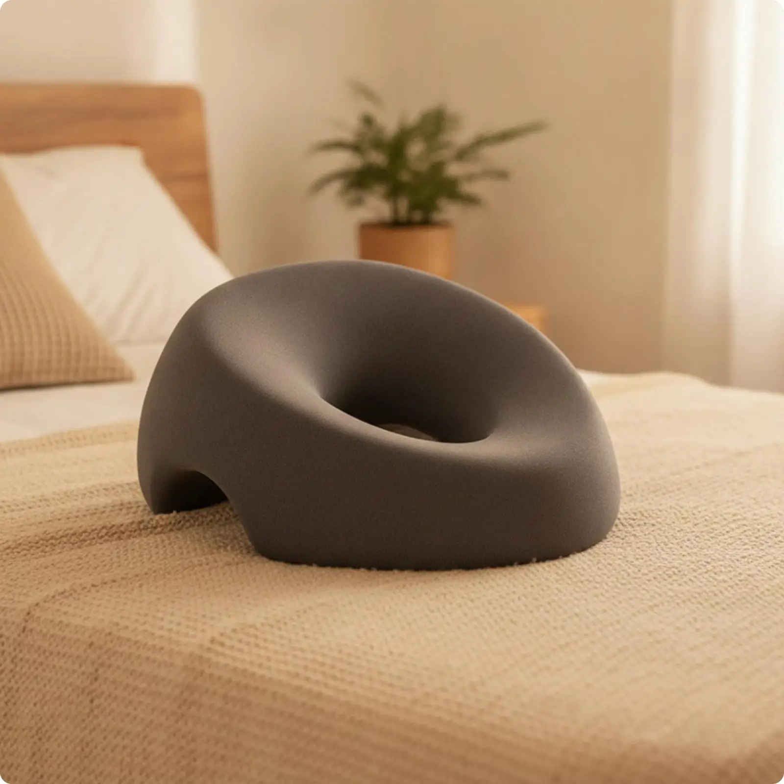Memory Foam Face Pillow Contoured Face down Pillow Ergonomic for Beauty Salon