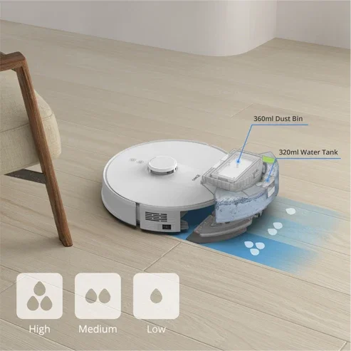 360botslab Multi Function Home Appliance Electric Robot Mop Auto Vacuums Floor Cleaner