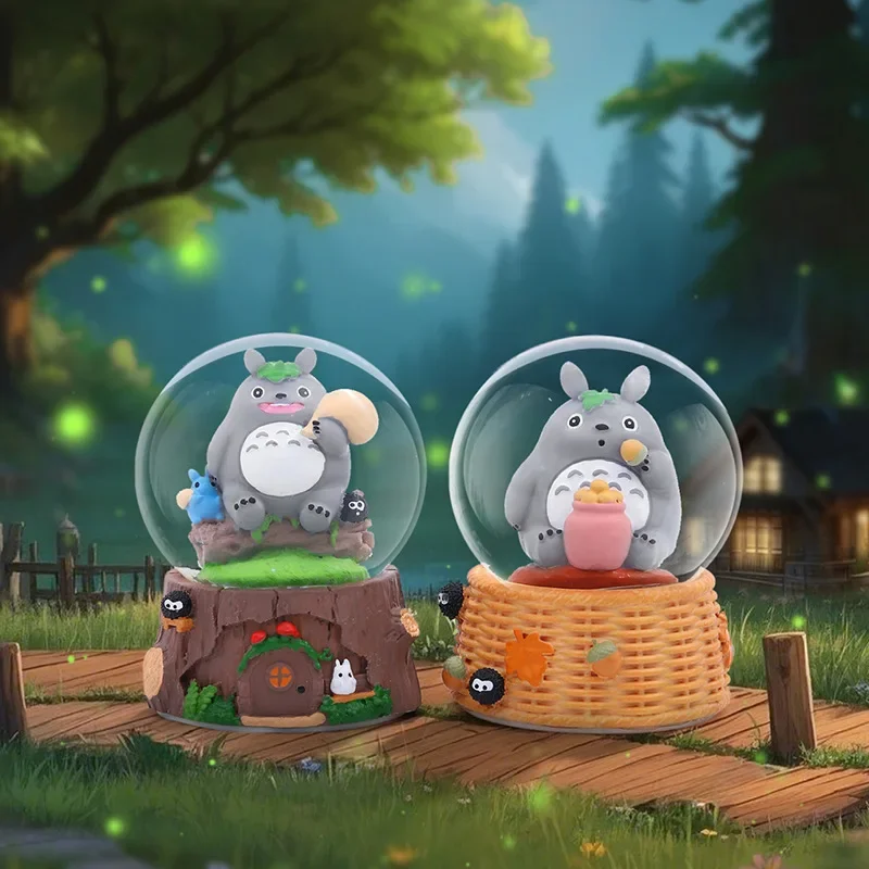 حكاية خرافية كريستال الكرة أمام ضريح إيناري يمكن أن تنبعث الضوء مفاجأة صندوق أعمى الرسوم المتحركة الطرفية هدية الزخرفية