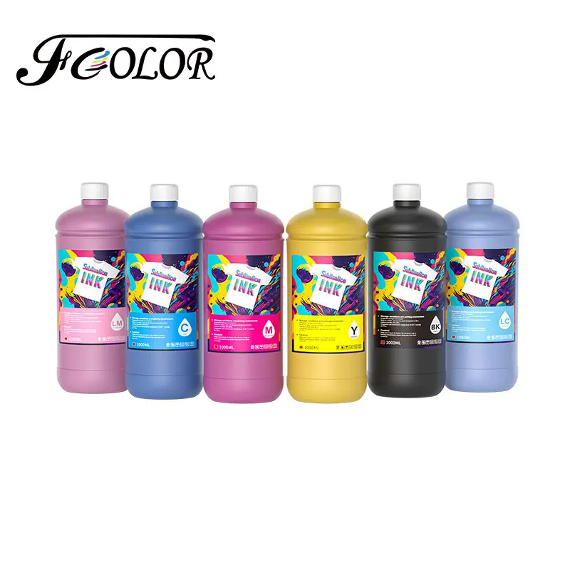 

Universal Sublimation Ink 1000ML For Epson Desktop Sublimation Printer Heat Transfer Ink for T-shirt Mug Cup Flagb Printing