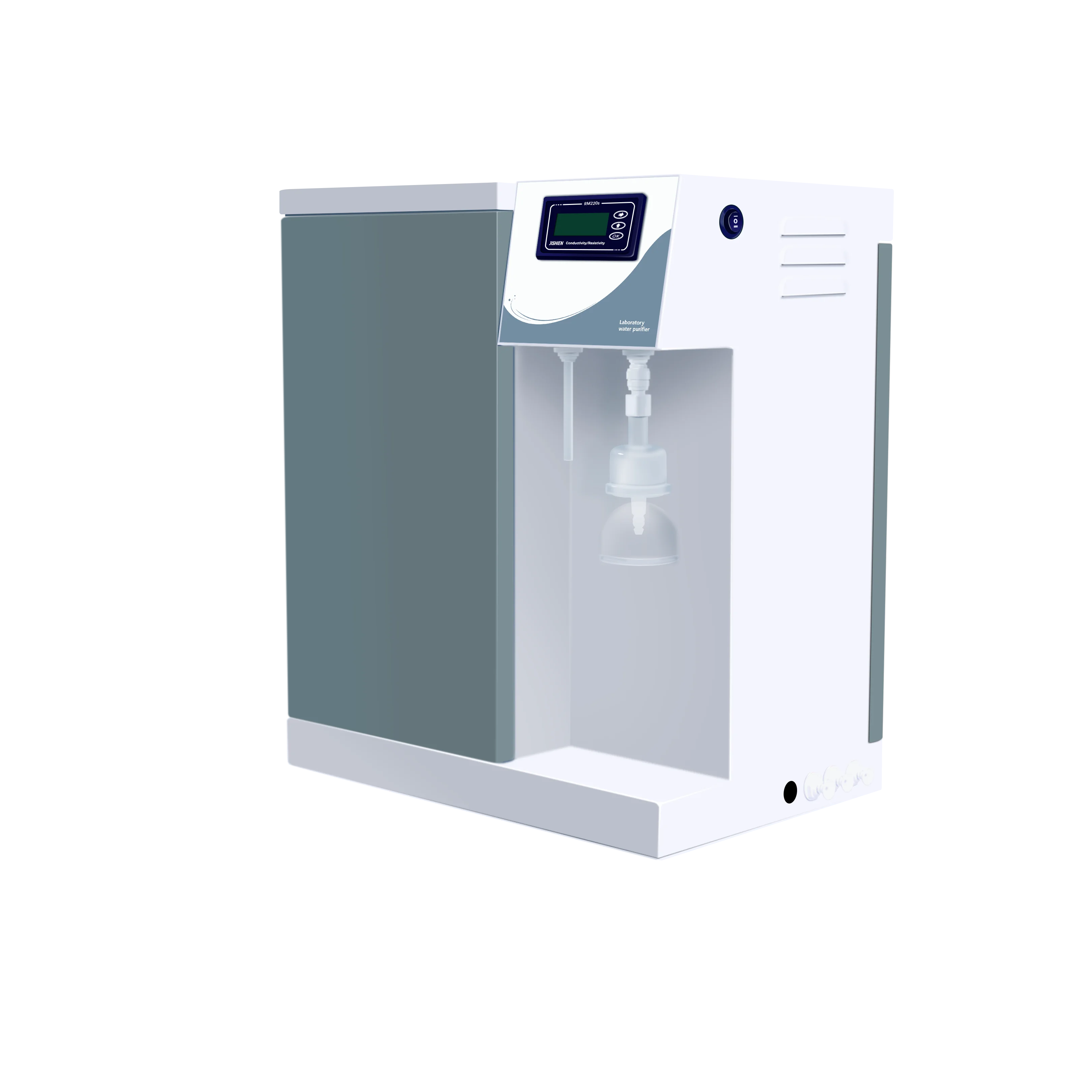 Ultra Pure Water Purifying Machine, UV Lamp, 0.2 Micron Filtration, Biochemical Use, High Purity Water Filter System