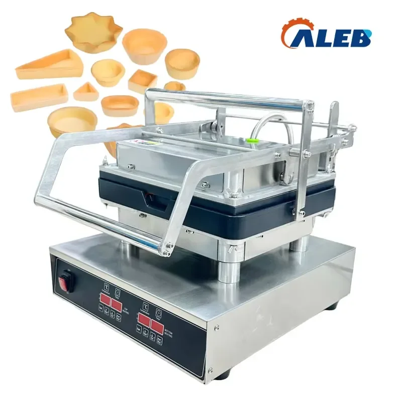 YWM Certificate Labor Saving Tart Shell Molding Machine Stainless Steel Tart Shell Making Machine Mini Tartlet Machine