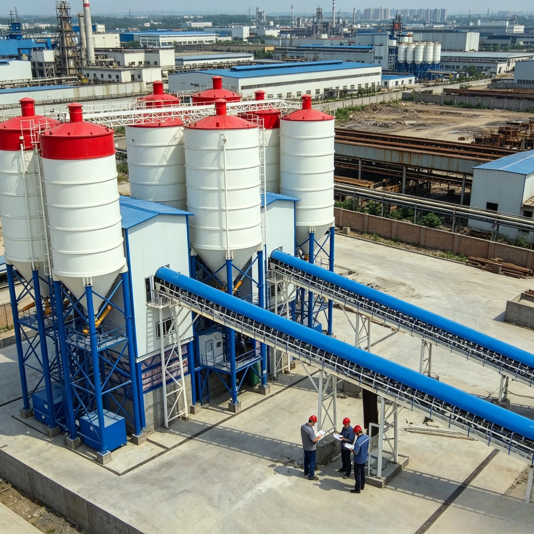 Pioneer Ready Mixed Concrete Mixing Station PLC Electric 180 Cubic Per Hour Remote Monitoring Mobile Concrete Plant Customized