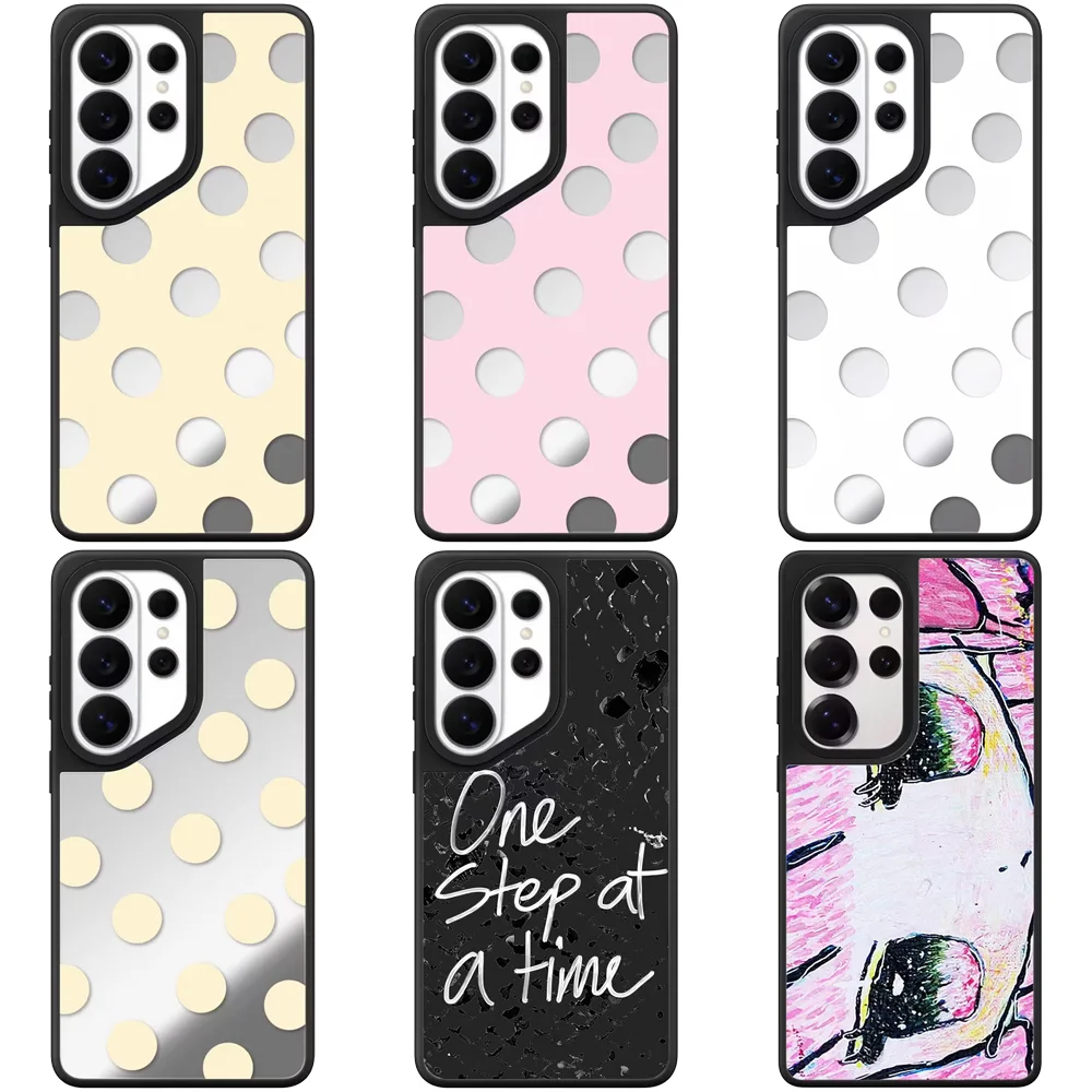 6081155 Mirror Magnetic Case: Compatible with Samsung Galaxy S23 U S24U S25 S26 Ultra S25+ S26 Plus Shell