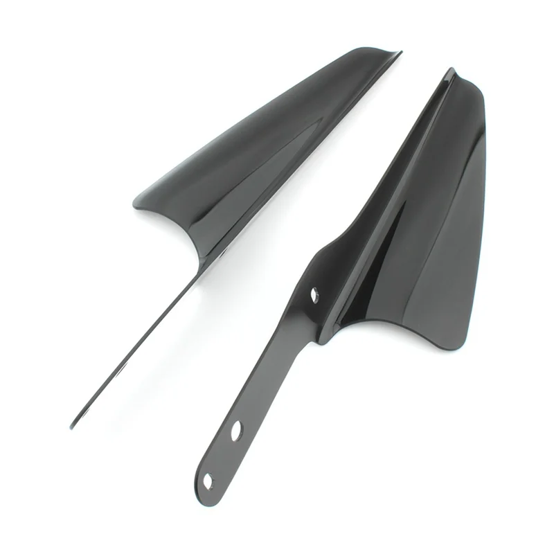 

Motorcycle Front Fork Wind Baffle Windshield Deflector Trim For For Touring Electra Street Glide Road King 95-22