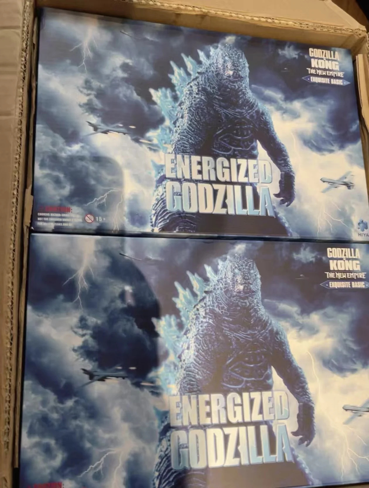 [Nuevo y Auténtico en Stock] Figura de Godzilla de HIYA, Godzilla x Kong: The New Empire Energy Surge