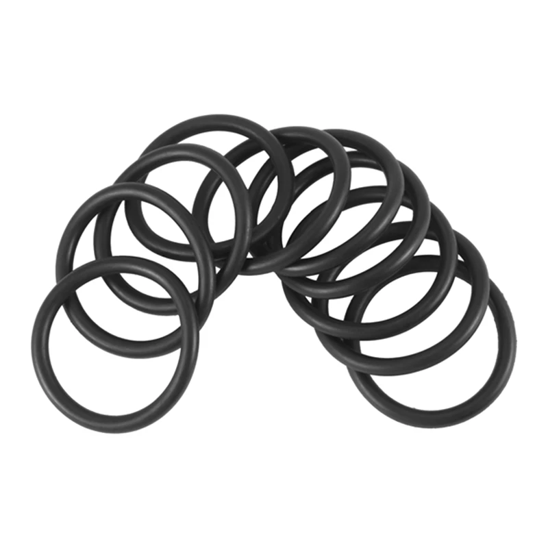 10 PCS Metric O Rings Black Nitrile Rubber 40 mm OD 4 mm thick-AB09
