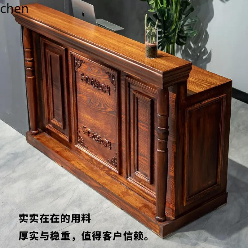 

YFY Cashier Counter Clothing Store Beauty Salon Barber Shop Company Reception Desk
