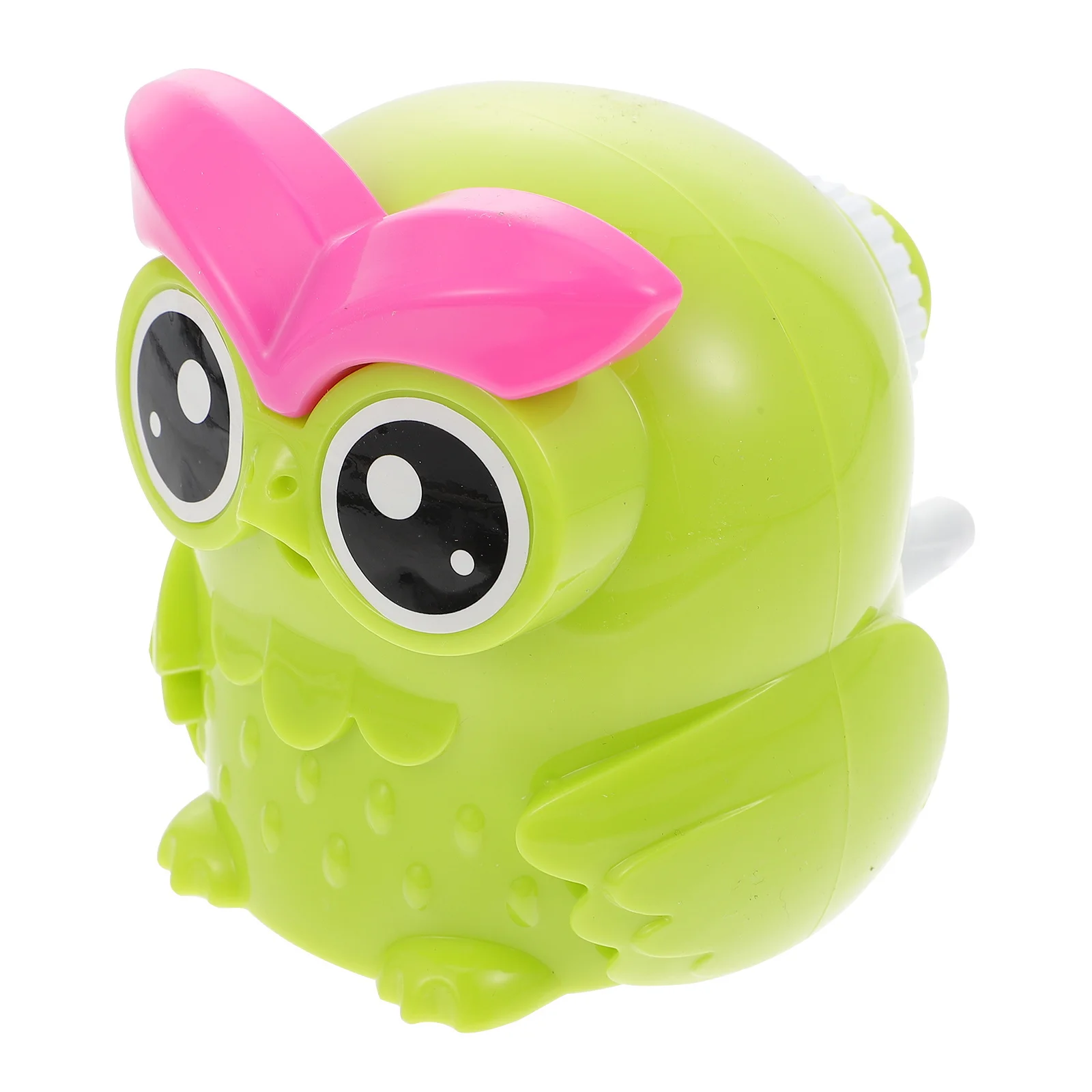 

Owl Design Cartoon Rotary Pencil Sharpener Standard Size Semi Automatic Ideal for School Students Cute Back to School Gift