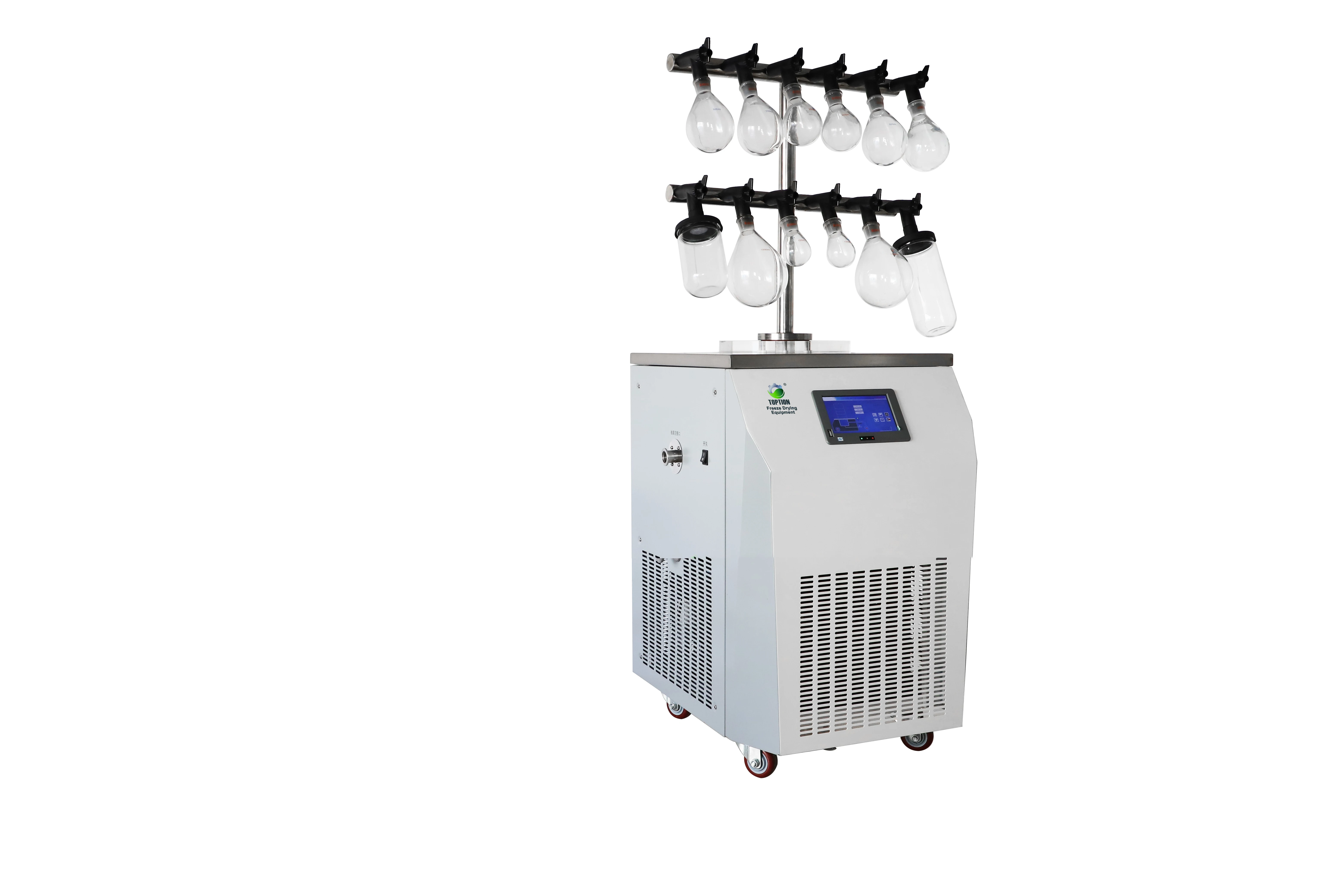 New Vacuum Freeze Dryer For Manufacturing Plants Lightweight Shipping Cost Reduction Global Technology Stainless Steel 100kg/h