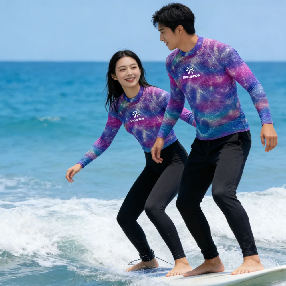 

Rash Guard Long Sleeve Women's and Men's Surfing Clothing High Quality Swimwear 2026 Beachwear for Water Sport Fishing Touring