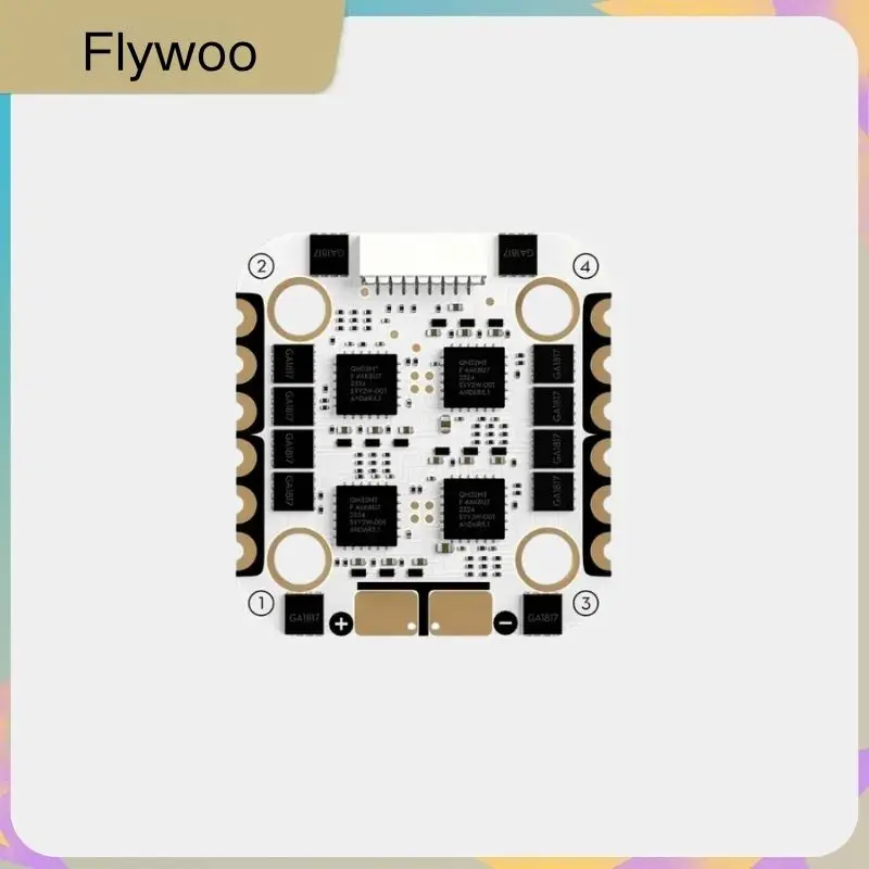 

Flywoo GOKU G45M 45A 32-битный ESC AT32 двухъядерный 2-6S с 128K Blackbox DShot1200 для гоночного дрона FPV