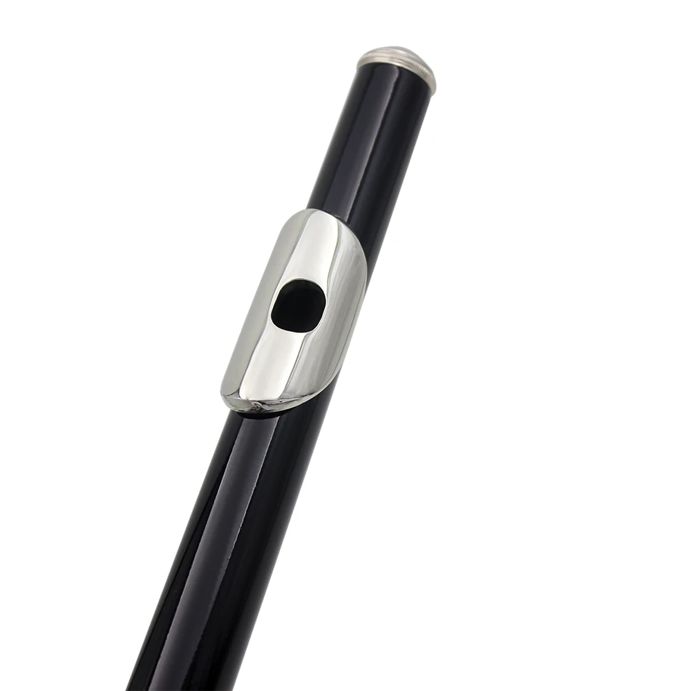 SLADE 16 فتحة الناي C مفتاح مغلق الأسود الناي cupronickel المهنية آلات النفخ الموسيقية المبتدئين الناي مع صندوق