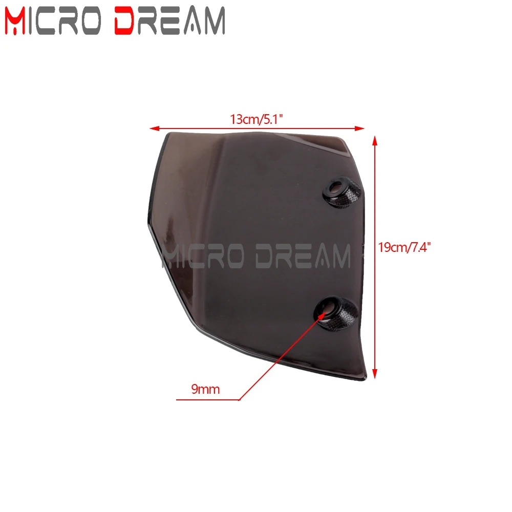 For Harley PAN AMERICA 1250 S PA1250 2021-2024 Motorcycle Side Widened Windshield Smoke Side Windshield Windscreen Air Deflector