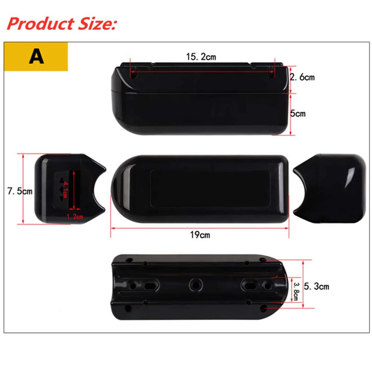 Ebike Controller Box Electric Bicycle Controller Case Electric Conversion Kit for 250-350W Controller Bike Part