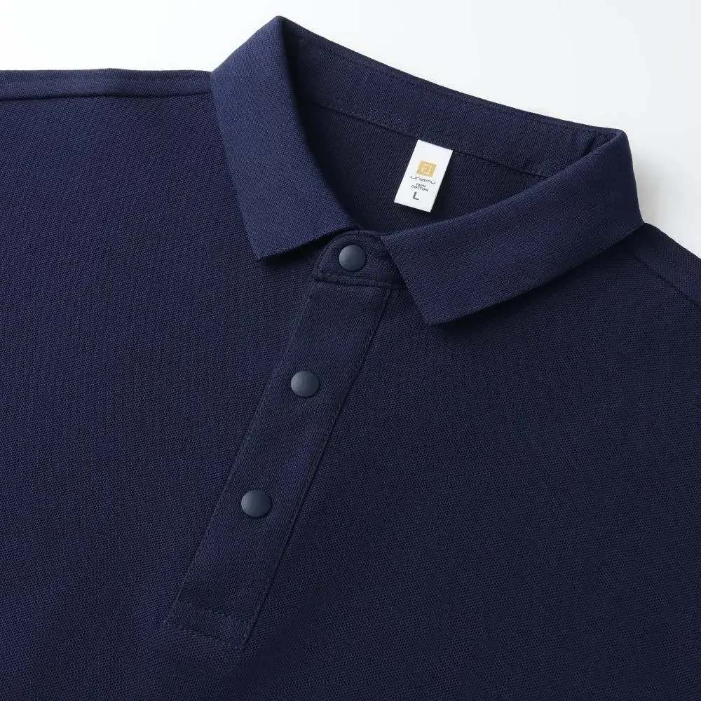 100% reine Baumwolle, hochwertiges Marken-Herren-Poloshirt mit kurzen Ärmeln, Sommer 2026, luxuriöses Mode-Golf-Oberteil mit Pony-Stickerei, lässiges T-Shirt – Detail 20