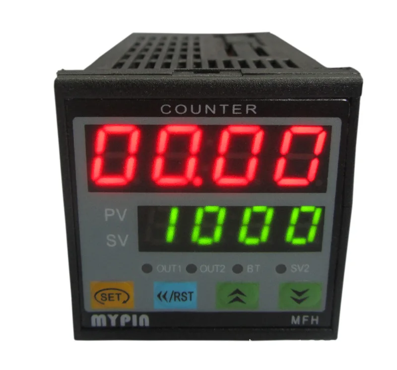 4-digit display electronic counter, meter meter, length meter, and one section preset setting for 48 * 48 premium manufacturers