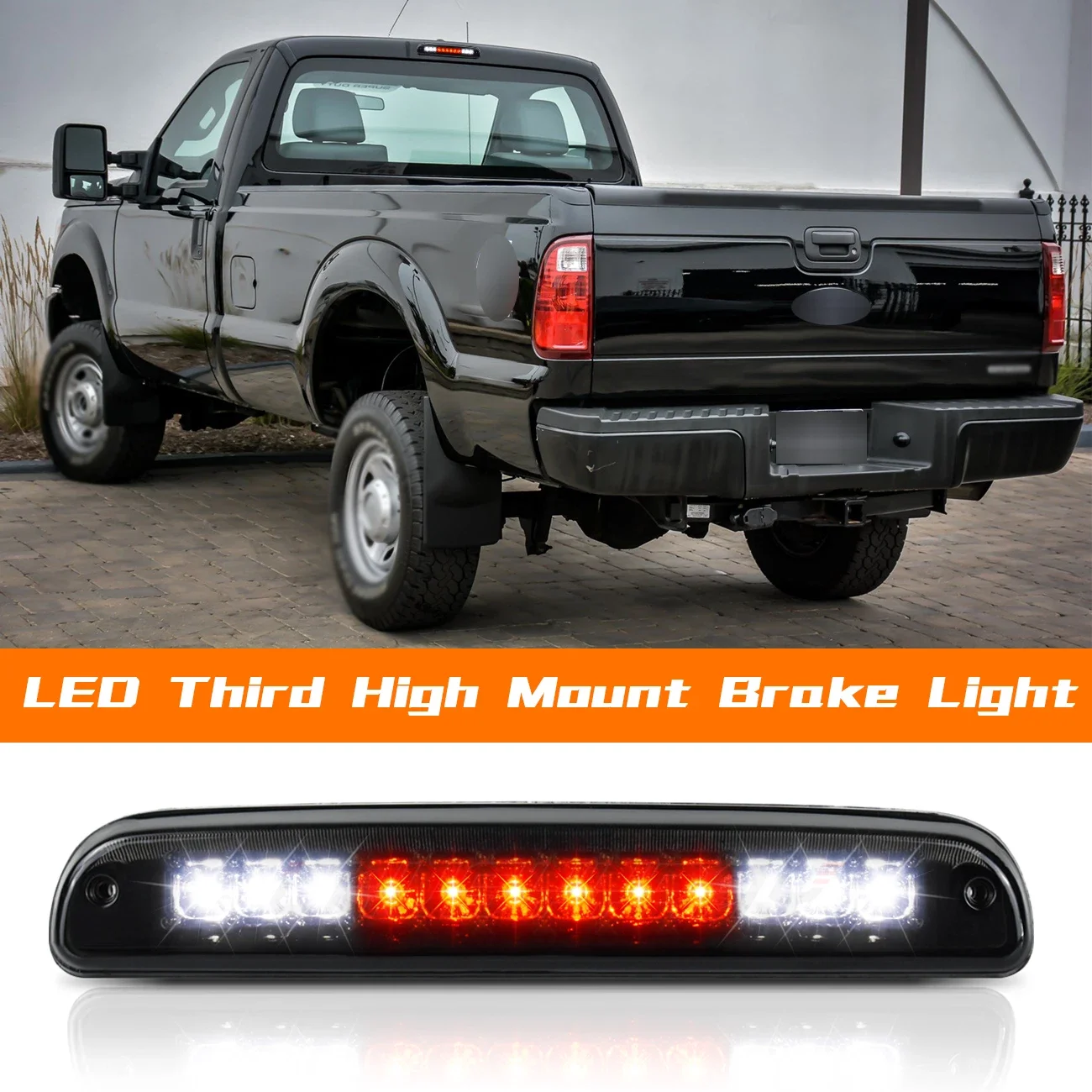 

Автомобильный 3-й стоп-сигнал с высоким креплением CC3Z13A613B YC3Z13A613BA CC3Z13A613A F47Z13A613A для Ford Super Duty Ranger 99-16