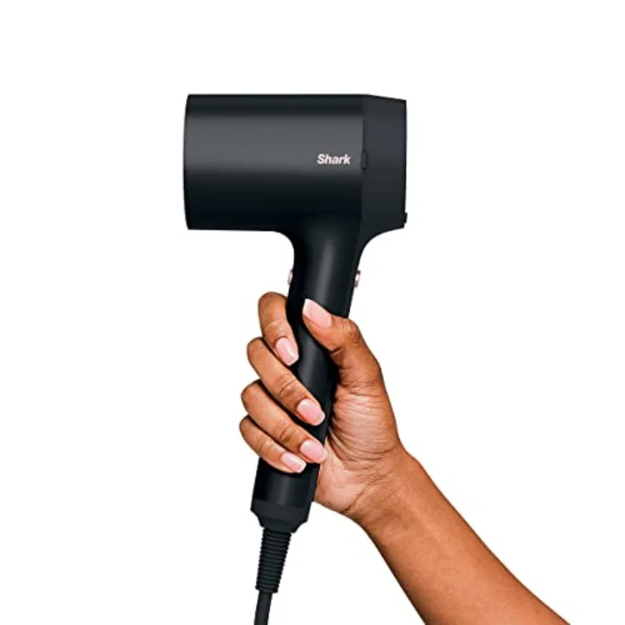 HD125CO مجفف الشعر HyperAIR FastDrying مع مكثف IQ 2in1 فرشاة تصفيف الذكاء ملحقات ناشر تحديد الضفيرة لـ