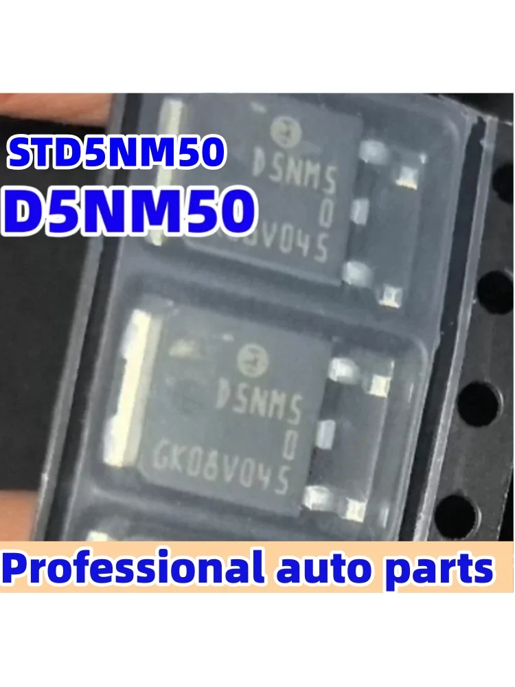 10pcs/lot D5NM50 STD5NM50 STD5NM50T4 TO252 Brand New Original Automobile computer board N-channel MOS field-effect transistor