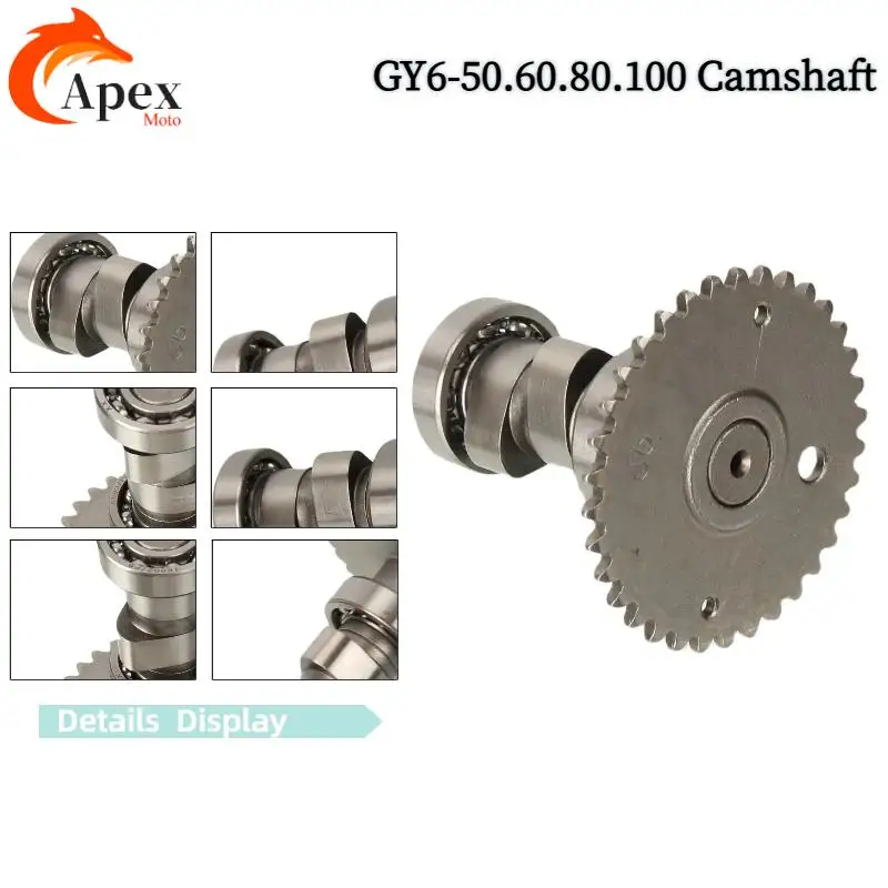 

139QMB GY6 50 80 Scooter Engine Camshaft Assy - Compatible with GY6 50cc 80cc 125cc 150cc Scooters & Engine Parts
