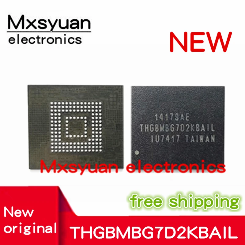 2 قطعة ~ 20 قطعة/الوحدة THGBMBG7D2KBAIL THGBMBG7D2KBA1L BGA153 جديد الأصلي في المخزون