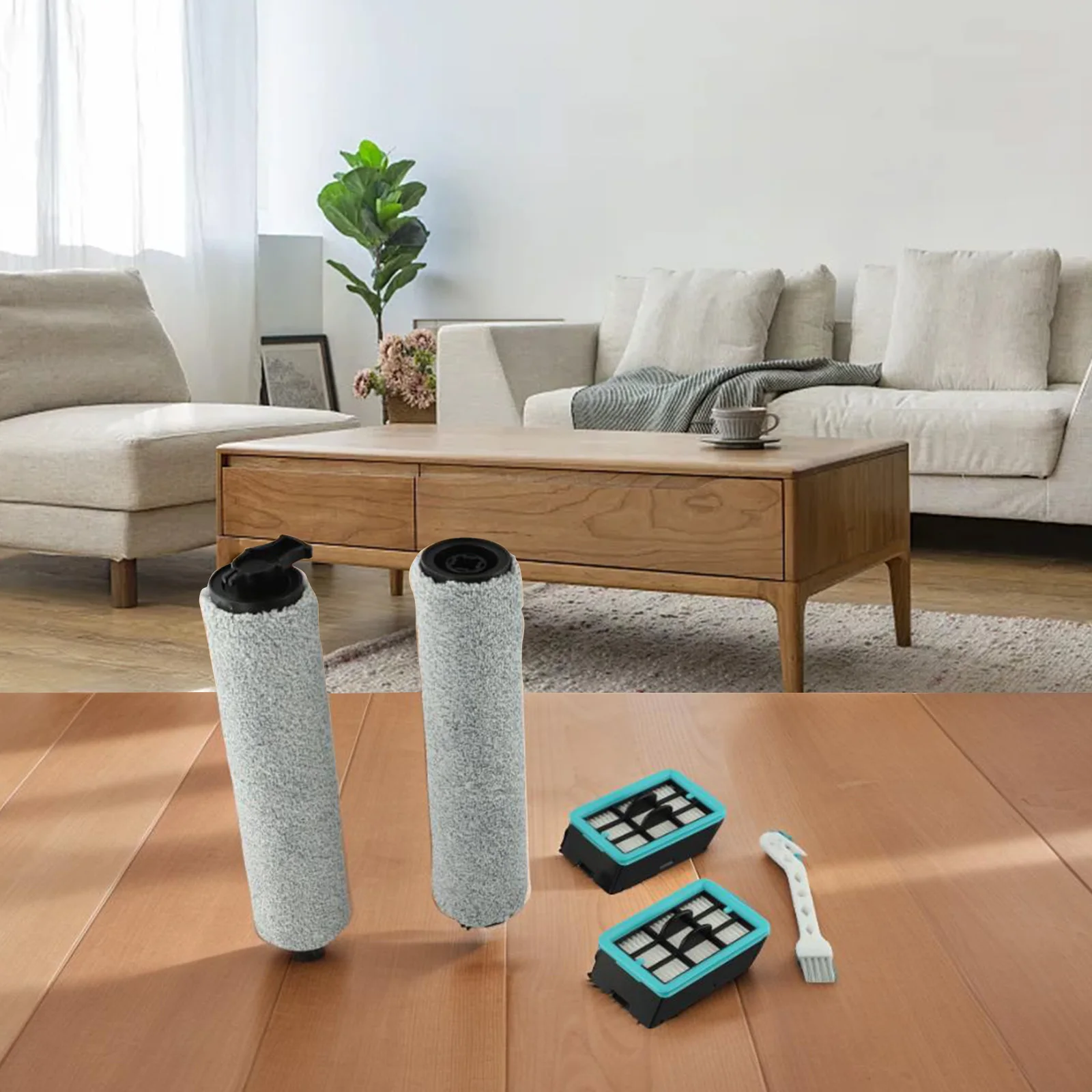 1 ชุดเปลี่ยนแปรงตัวกรองสําหรับ Bissell สําหรับ CrossWave 3831 HF2 3845 อุปกรณ์เสริมเครื่องดูดฝุ่นเปลี่ยนชุด