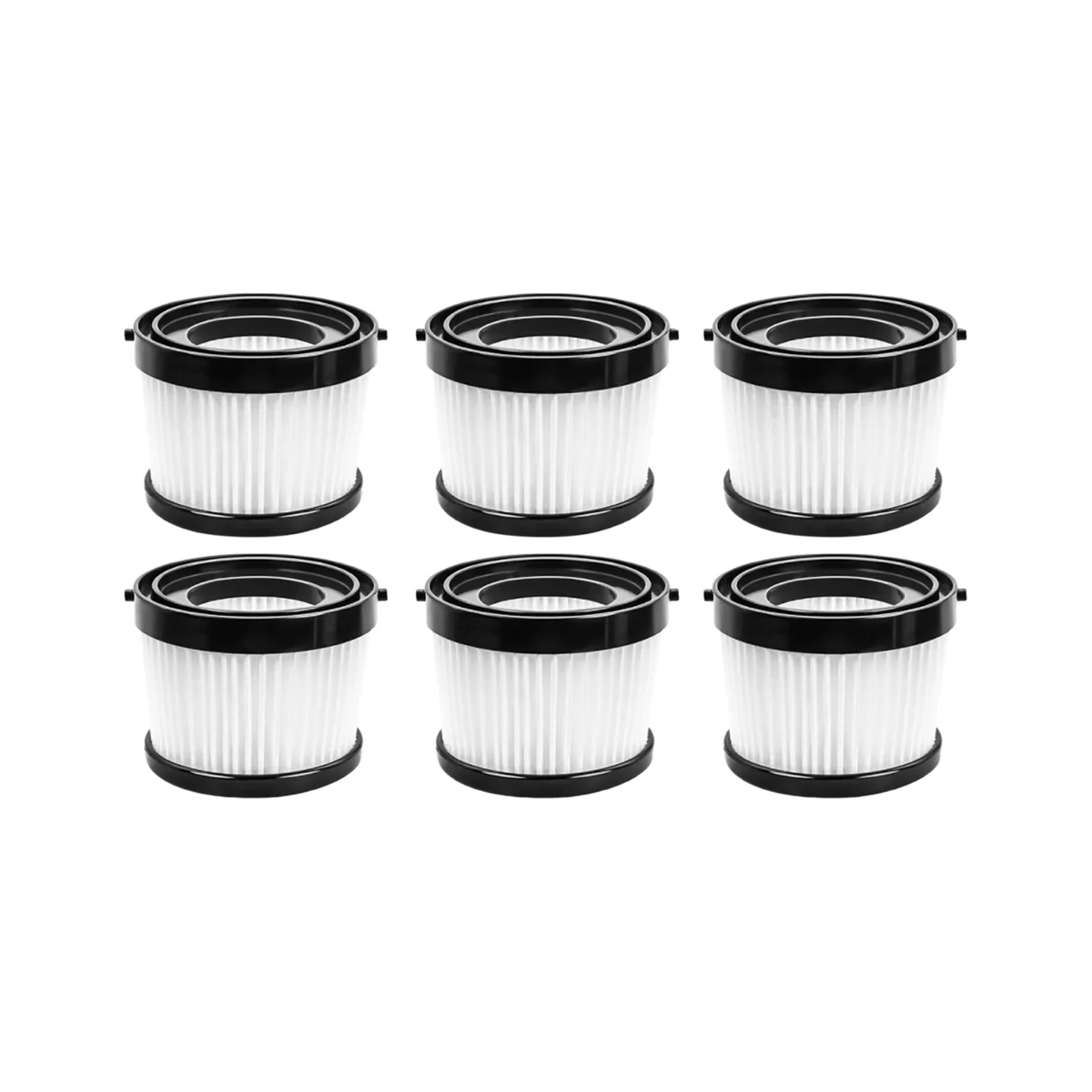 

A06P-6Pcs Filters for DCV501HB DEWALT DCV501HB 20V Cordless Handheld Vacuum Washable Reusable Filters