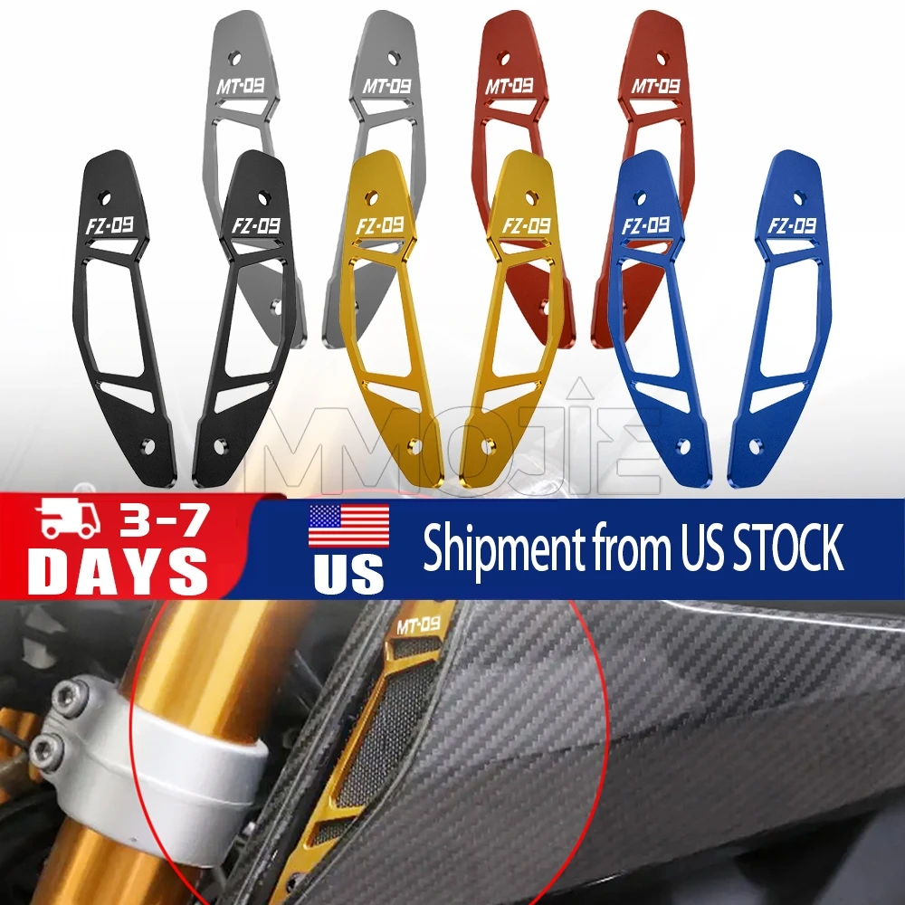 

For YAMAHA MT 09 MT09 SP MT-09 SP 2018 2019 2020 FZ-09 FZ09 2017 -2020 Motorcycle Auminum Air Intake Grill Guard Cover Protector