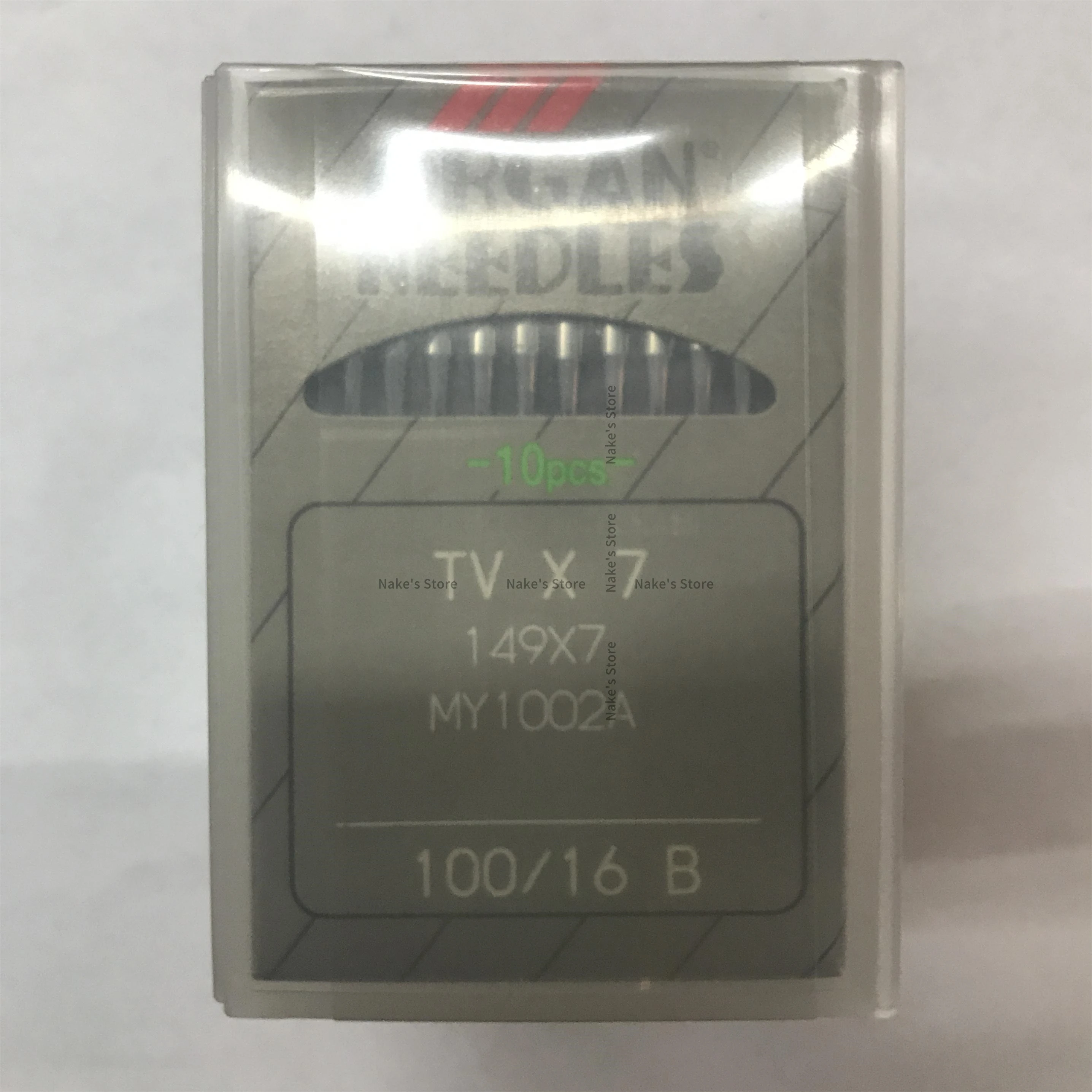 

100PCS TVX7 TV*7 149*7 149X7 Japanese Organ Needles Chain Stitch Feed-off Arm Machine Sewing Machine Chain Burr 9 11 12 14 16 18