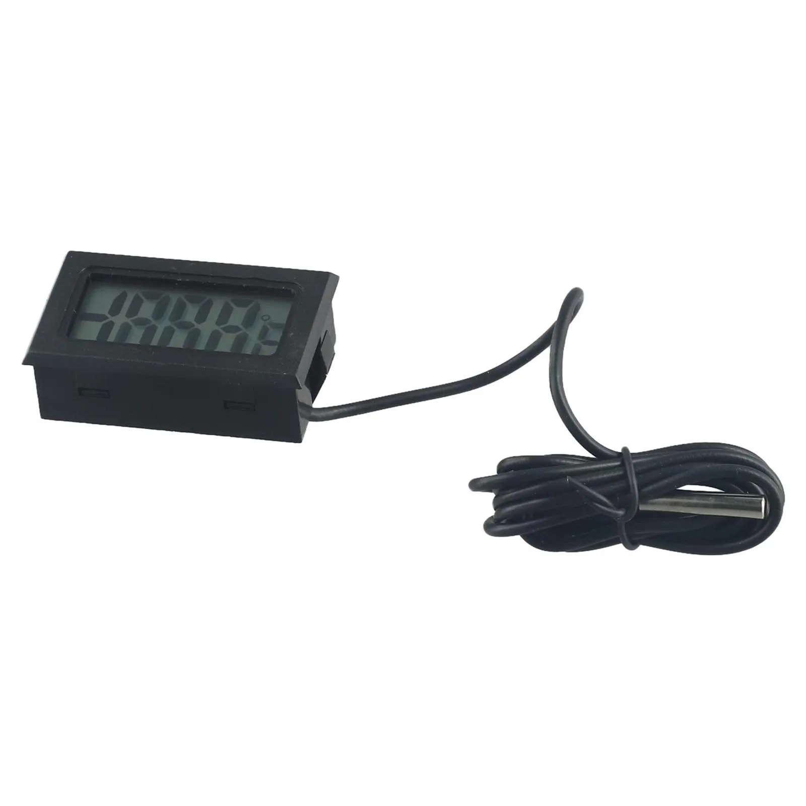 Digital LCD Temperature Meter with 1m Waterproof Probe for Precision Temperature Reading in Automotive Marine Aquarium Contexts
